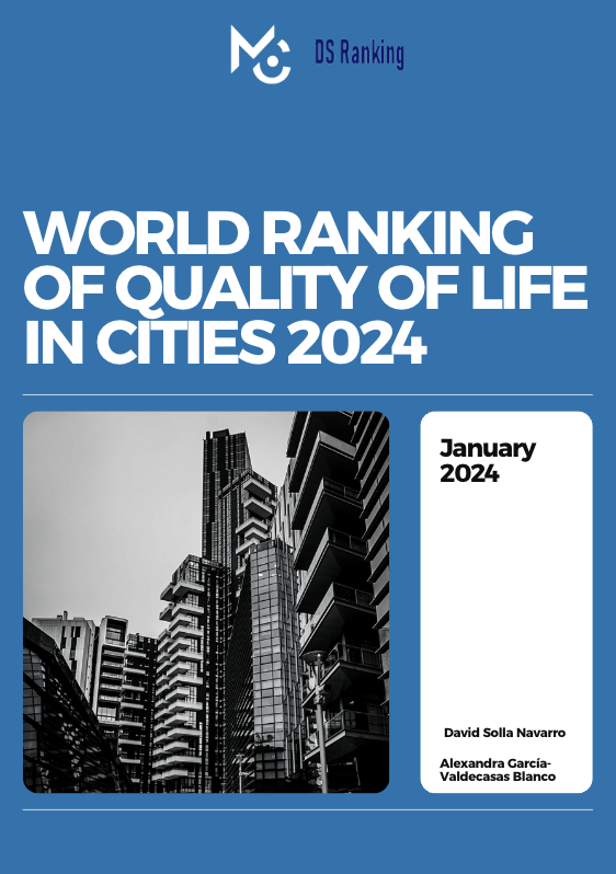 MWCC and DS Ranking present the second edition of the World Quality of Life in Cities Ranking